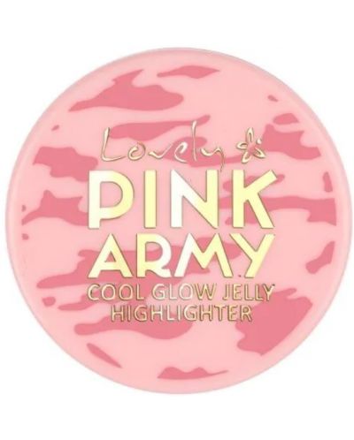 Lovely Highlighter-jelly Pink Army Cool Glow, 9 g - 2