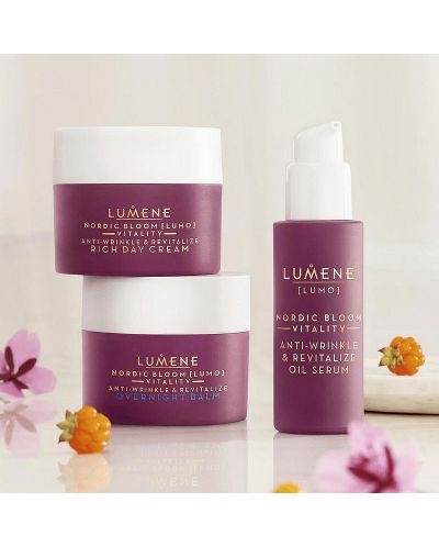 Lumene Lumo Vitality  Κρέμα Προσώπου Ημέρας Αναζωογόνησης  Nordic Bloom, 50 ml - 4