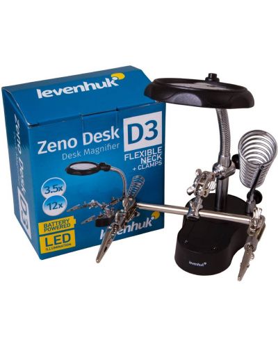 Μεγεθυντικός φακός Levenhuk Zeno Desk D3 - 2