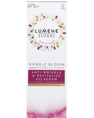 Lumene Lumo Vitality Αναζωογονητικός ορός Nordic Bloom, 30 ml - 3