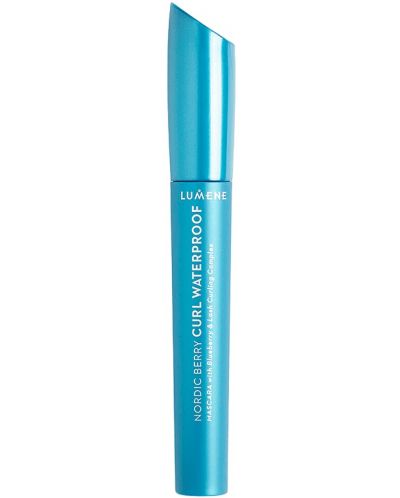 Lumene Αδιάβροχη μάσκαρα Nordic Berry Curl, μαύρη, 8 ml - 2