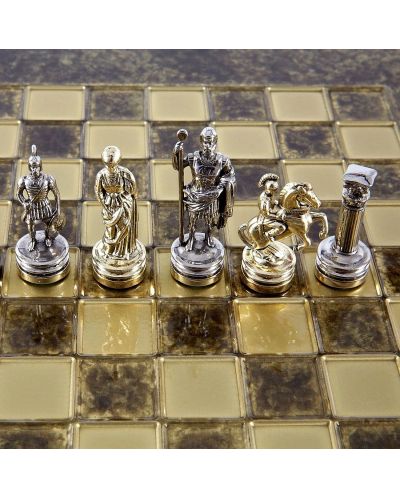Πολυτελές σκάκι Manopoulos - Ελληνορωμαϊκή περίοδος, 28 x 28 εκ - 5