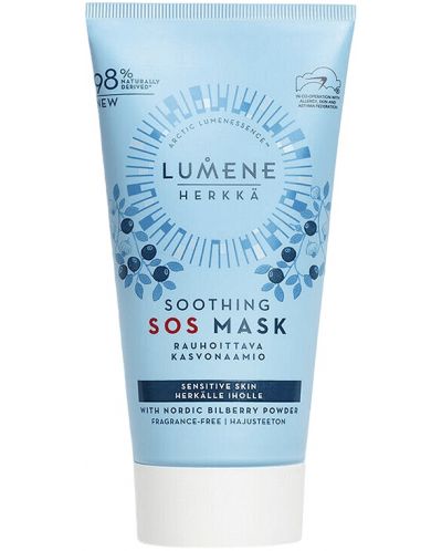 Lumene Herkka Ενυδατική μάσκα express SOS, 75 ml - 1