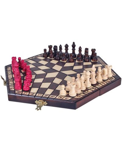 Πολυτελές σκάκι για τρία άτομα  Sunrise - μικρό  - 1