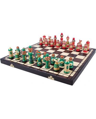 Πολυτελές σκάκι  Sunrise Babushka Green - 1