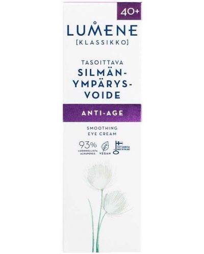 Lumene Klassikko Αναζωογονητική κρέμα ματιών, 15 ml - 2