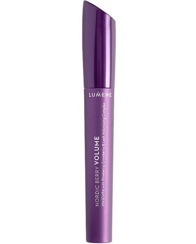 Lumene Μάσκαρα Nordic Berry Volume, μαύρη, 8 ml - 2