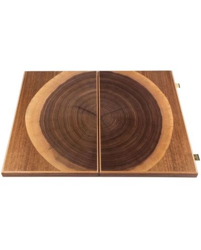 Τάβλι πολυτελείας από φυσικό ξύλο καρυδιάς, 48 x 30 cm  - 2