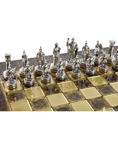 Πολυτελές σκάκι Manopoulos - Ελληνορωμαϊκή περίοδος, 28 x 28 εκ - 4