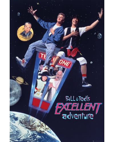 Maxi αφίσα GB eye Movies: Bill & Ted - Excellent Adventure - 1