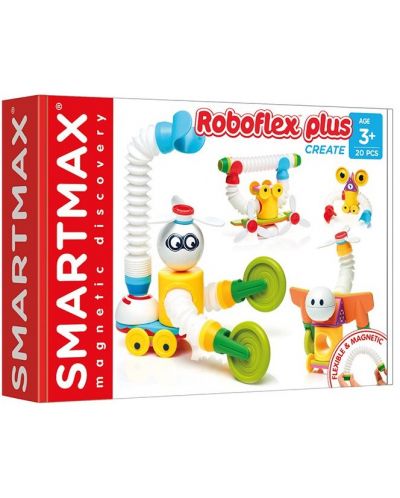 Μαγνητικός κατασκευαστής Smart Games - Roboflex plus - 1