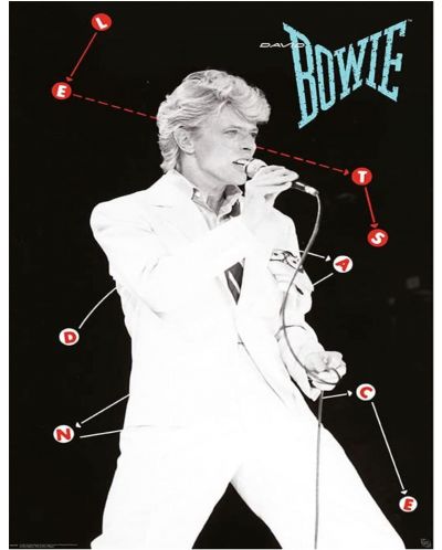 Maxi αφίσα GB eye Music: David Bowie - Let's Dance - 1