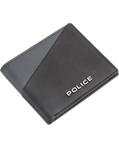 Ανδρικό πορτοφόλι Police - Boss, μπλε και μαύρο - 1