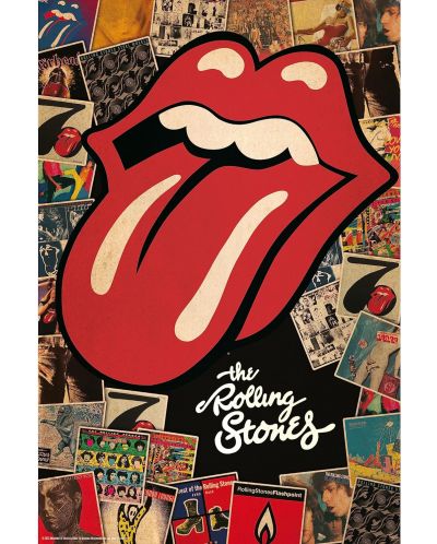 Maxi αφίσα GB eye Music: The Rolling Stones - Collage - 1