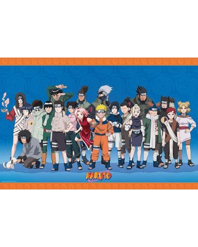 Μεγάλη αφίσα ABYstyle Animation: Naruto - Konoha Ninjas - 1