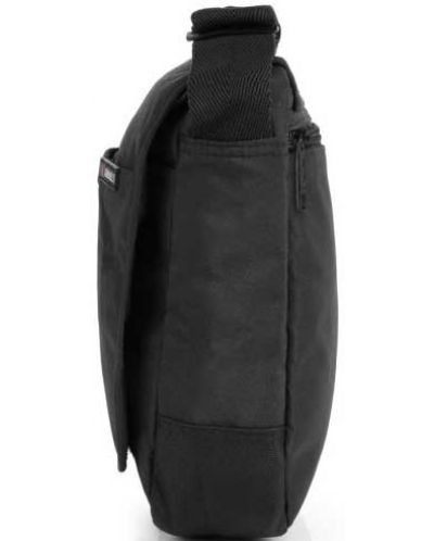 Ανδρική τσάντα Gabol Crony Eco - Μαύρη, 19 cm - 2