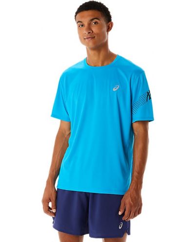 Ανδρικό μπλουζάκι Asics - Icon SS Top, μπλε - 1