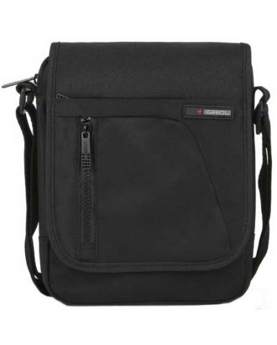 Ανδρική τσάντα Gabol Crony Eco - Μαύρη, 19 cm - 1