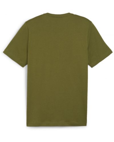 Ανδρικό μπλουζάκι Puma - Essentials Logo Tee , πράσινο - 2