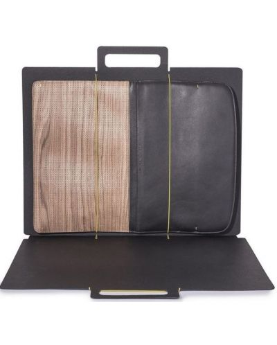 Ανδρική τσάντα Pininfarina Folio από γνήσιο δέρμα, καρυδιά - 2