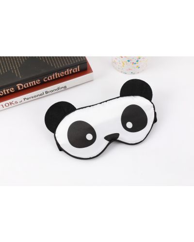 Μάσκα ύπνου I-Total Panda - Ασπρόμαυρη - 2