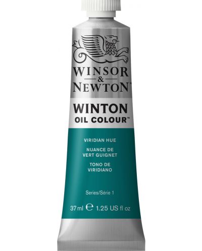 Λαδομπογιά  Winsor & Newton Winton - Viridian Hue, 37 ml - 1
