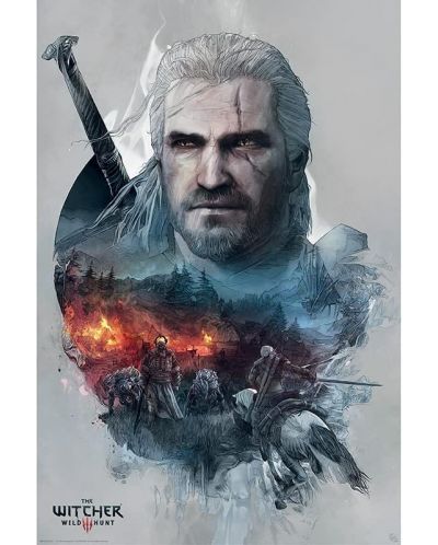 Maxi αφίσα  GB eye Games: The Witcher - Geralt - 1