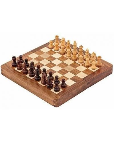 Μαγνητικό πτυσσόμενο σκάκι Modiano, 18 x 18 cm - 1