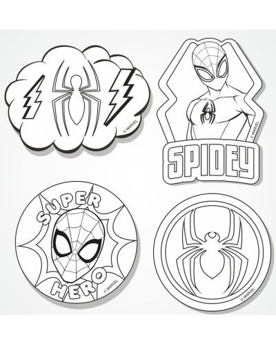 Μαγνήτες ψυγείου Colorino - Marvel Spider-Man - 2