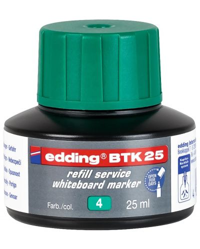 Μελανοδοχείο Edding BTK 25 - Πράσινο, 25 ml - 1