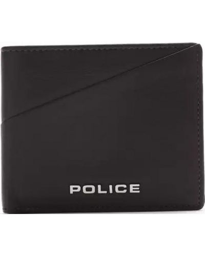 Ανδρικό πορτοφόλι Police - Boss, με προστασία RFID, σκούρο καφέ - 1