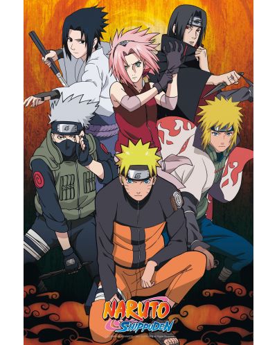 Μεγάλη αφίσα ABYstyle Animation: Naruto Shippuden - Characters - 1