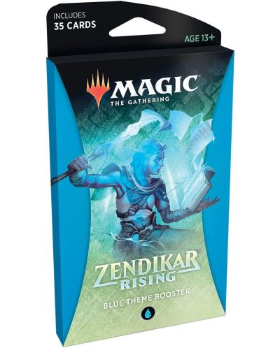 Magic The Gathering: Zendikar Rising Theme Booster - Blue	 - 1