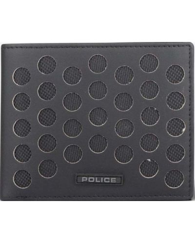 Ανδρικό πορτοφόλι με επιπλέον θήκη για κάρτες Police Hot Shot - 1