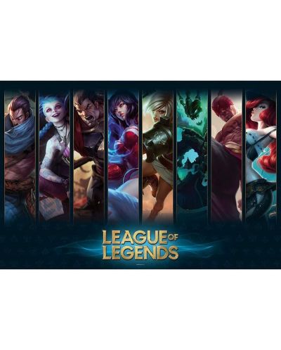 Maxi αφίσα ABYstyle Games: League of Legends - Champions - 1