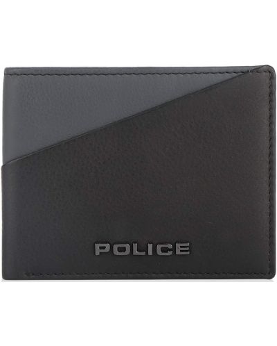 Ανδρικό πορτοφόλι Police - Boss, μπλε και μαύρο - 3