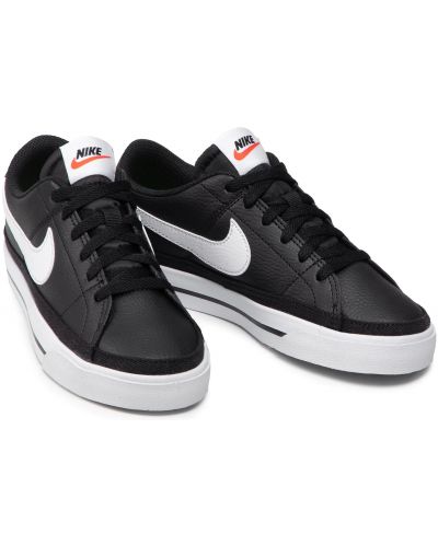 Ανδρικά παπούτσια Nike - Court Legacy,μαύρο/λευκό - 4