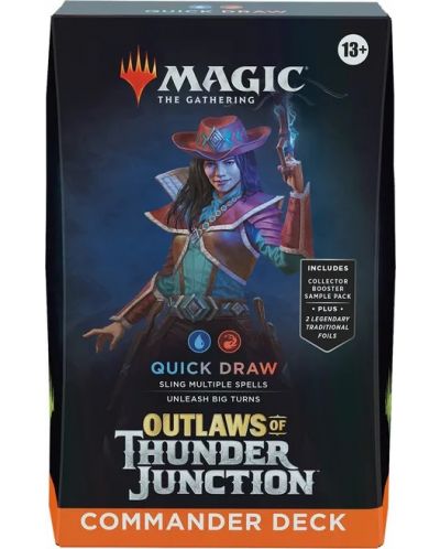 Magic the Gathering: Outlaws of Thunder Junction Commander Deck - Quick Draw - 1