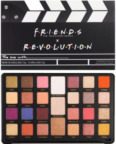 Makeup Revolution  Παλέτα με Σκιές Ματιών  Friends Limitless, 27 χρώματα - 1