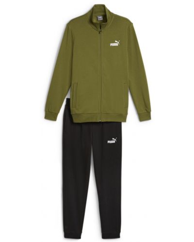 Ανδρικό αθλητικό σετ  Puma - Clean Sweat Suit , πράσινο/μαύρο - 1