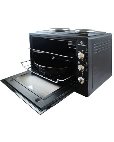 Μικρή κουζίνα  Elekom - EK 7005 OV, 1500W, 60 L, μαύρη  - 2