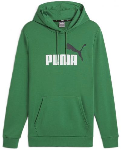Ανδρικό φούτερ Puma - Essentials+ Two-Tone Big Logo, πράσινο - 1