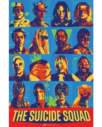 Μεγάλη αφίσα ABYstyle DC Comics: Suicide Squad - The Suicide Squad - 1