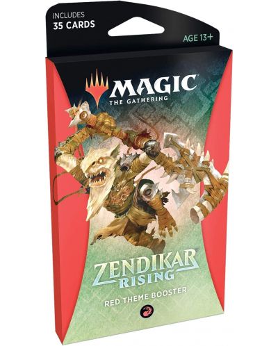 Magic The Gathering: Zendikar Rising Theme Booster - Red	 - 1