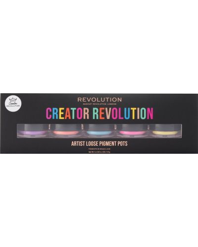 Makeup Revolution Σετ χρωστικής μακιγιάζ Creator Artist, 5 χρώματα - 4