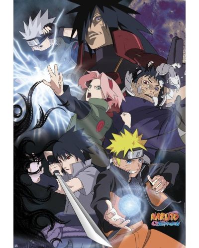 Μεγάλη αφίσα ABYstyle Animation: Naruto Shippuden - The 4th Great Ninja War - 1