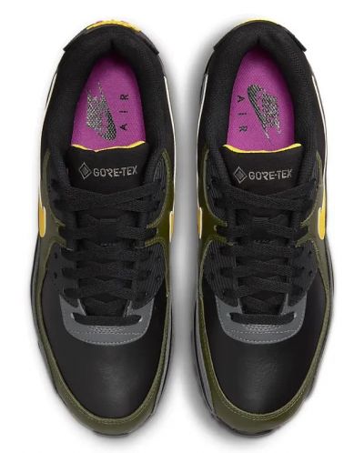 Ανδρικά παπούτσια Nike - Air Max 90 GTX, μαύρα  - 3
