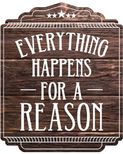 Μαγνητάκι ψυγείου Gespaensterwald - Everything happens for reason - 1