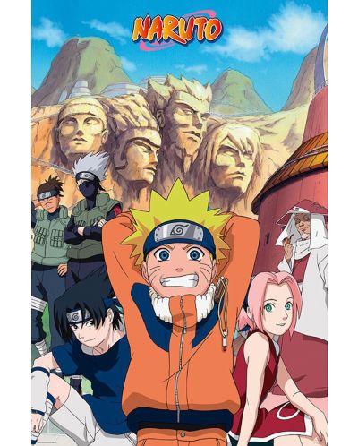 Μεγάλη αφίσα ABYstyle Animation: Naruto - Group - 1