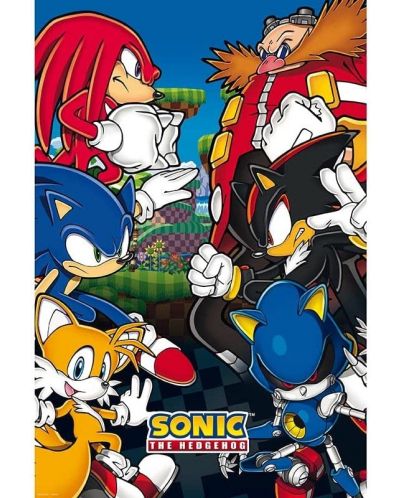 Μεγάλη αφίσα ABYstyle Games: Sonic The Hedgehog - Group - 1